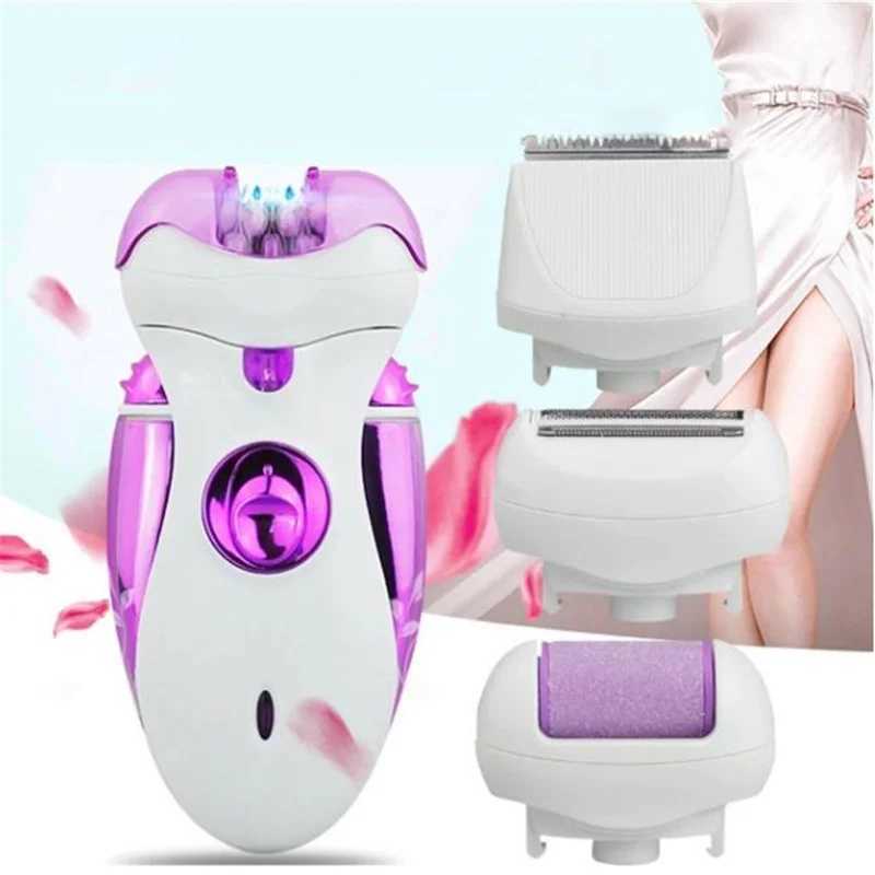 Épilateur Electric Lady Epilator femme rasoir Ré déporateur de poils du corps Femme Bikini jambe aisselle intiamte Trimte Facial Twezer Pubic Clipper D240424