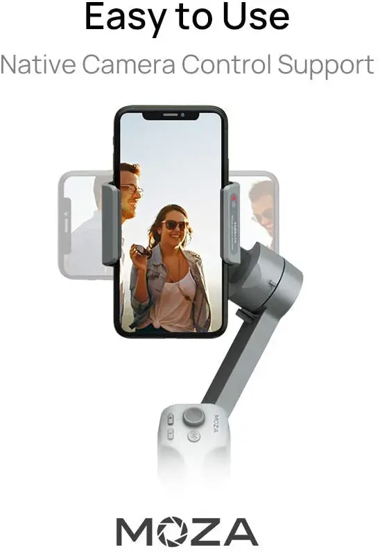 Gimbal MOZA Mini MX handheld stabilizer is foldable for mobile phone iOS and Android threeaxis shooting antishake