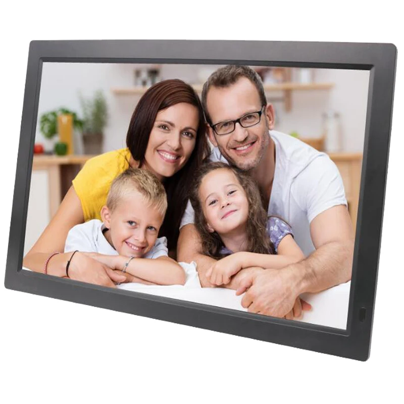 Frames 21.5" Digital Photo Frame Electronic Picture Frame 1440*900 1080P Alarm Clock MP3 MP4 Remote Control