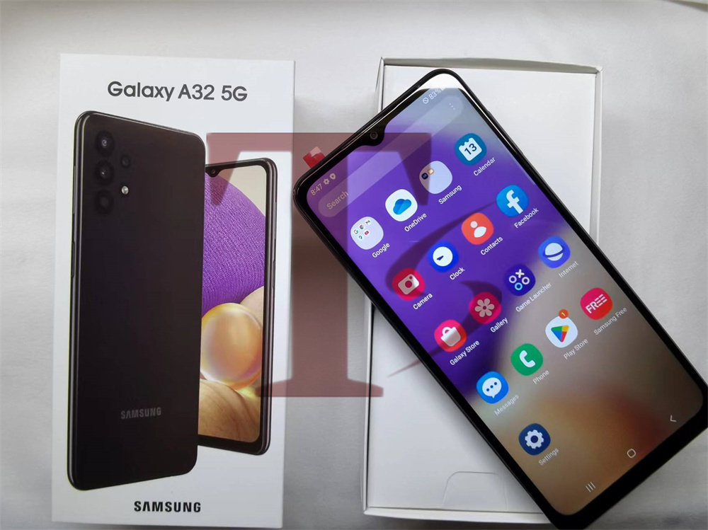 改装されたSamsung Galaxy A32 A326U/U1 5Gオリジナルロック解除モバイル電話NFC 6.5 