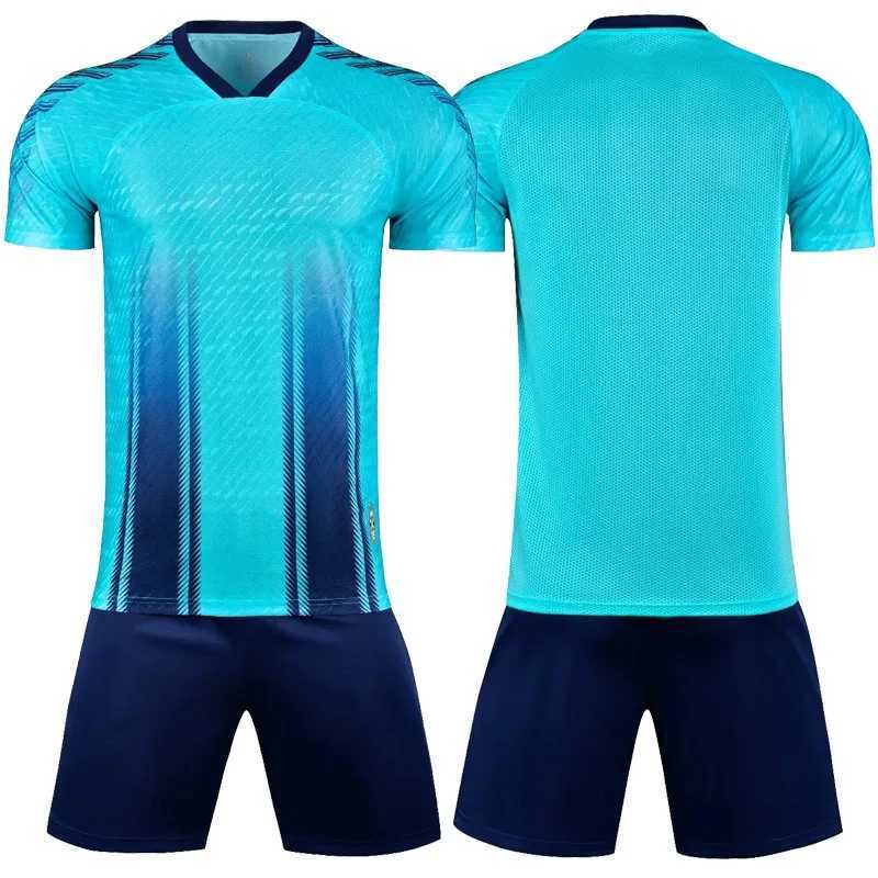 Fans Tops Tees Wholesale Children Football Jerseys Sets Men Women Boys Soccer Clothes Survetement Football Uniforms Women Soccer Training Suit Y240423