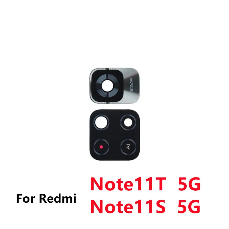 Cables Rear Back Camera Lens Glass With Sticker For Xiaomi Redmi Note 11 7 7Pro 8 8T 9S 9 10 Note10 5G Note10S 10t Pro Max