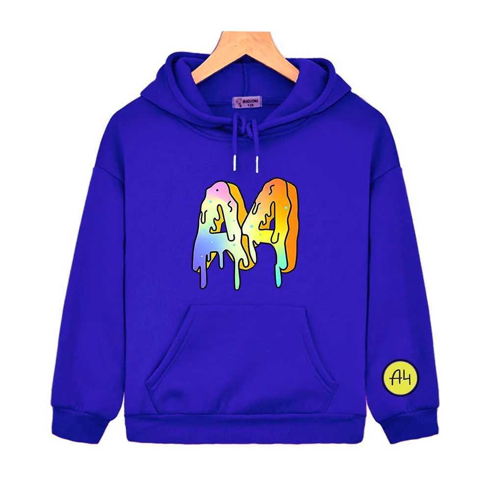 Sweats à capuche masculins 4 Donuts Hoodies Merch A4 Lamba Sweatshirt Girl Girl Long Manches Tops Enfants Baby Vêtements Y2K Vêtements Piloul For Kids 240424