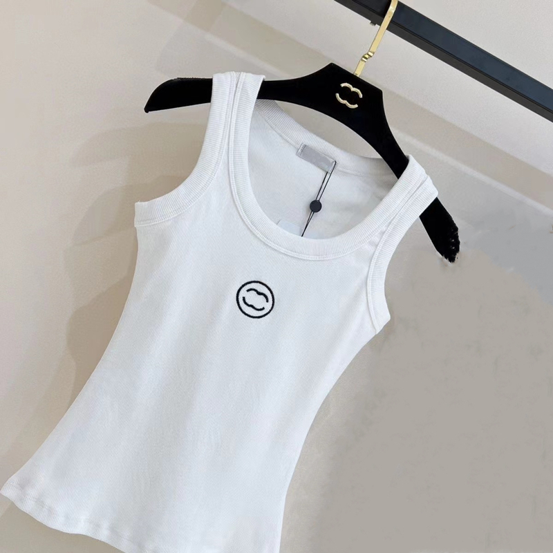 womens tanks designer tank top top-level vest sleeveless breathable high quality sexy knitted pullover womens sports top letter printing simple