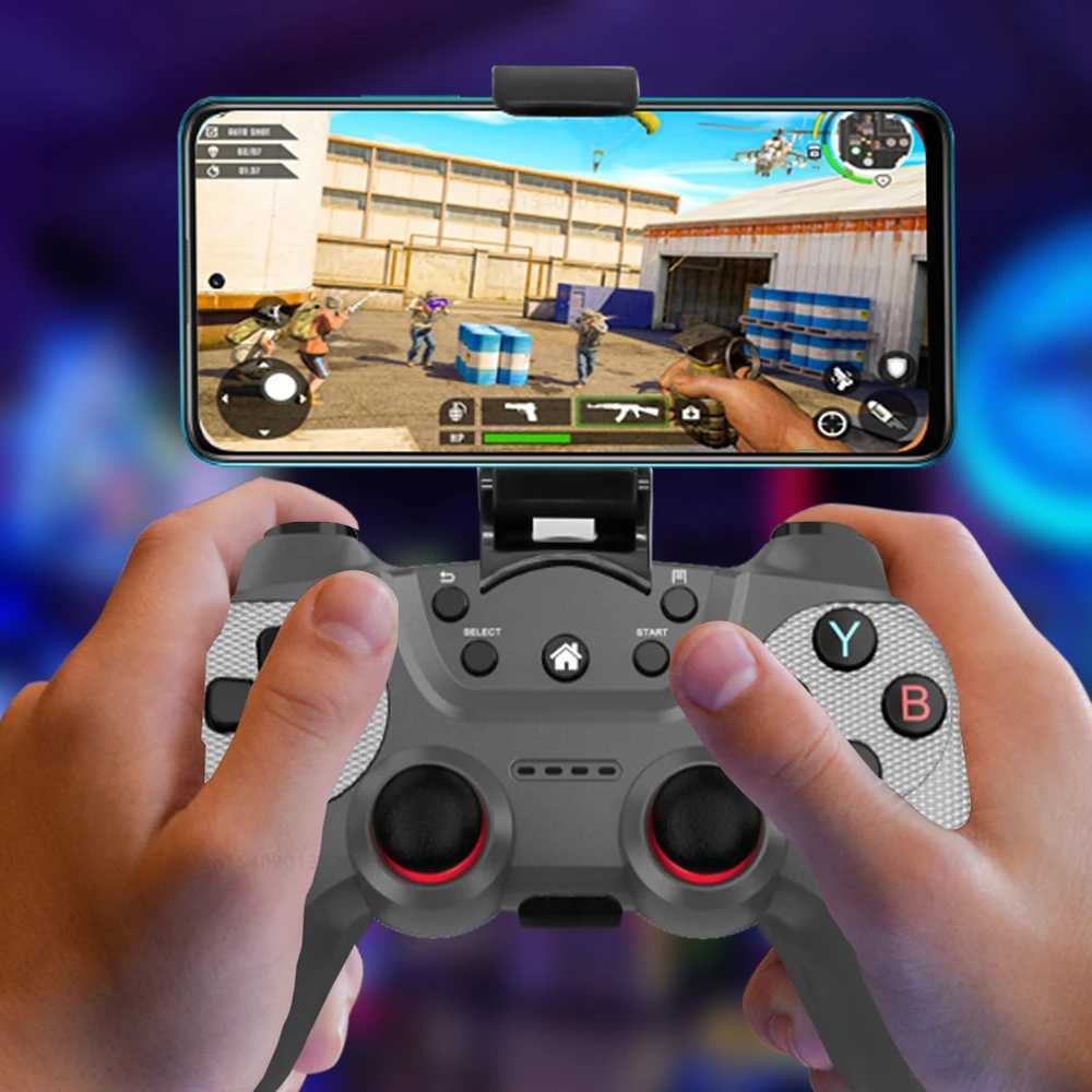 وحدة التحكم في اللعبة joysticks Broodio 2.4 G Controller Gamepads Android Wireless Bowystick for/pc/tv box/smart wame goystick for super console x pro d240424