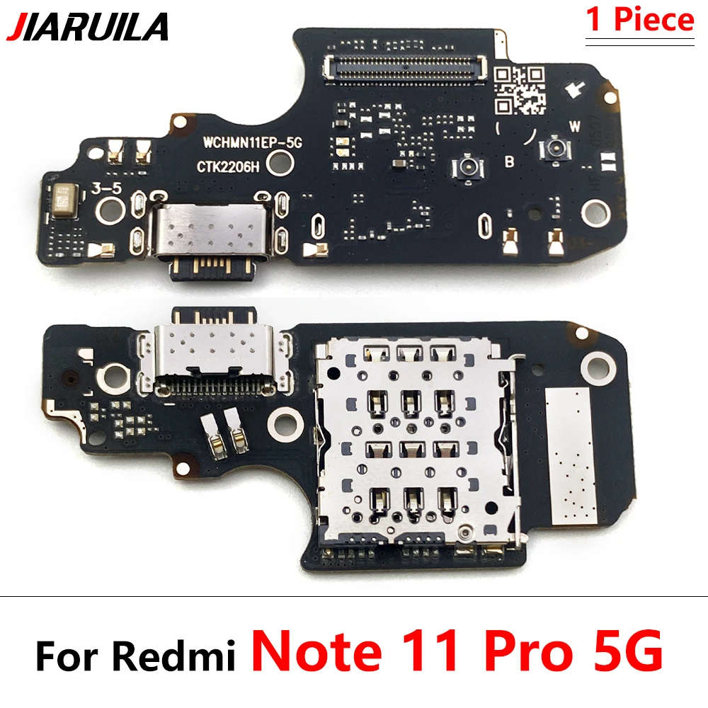 Kablar Ny USB -laddningskontakt Port USB -kort Dock Flex Cable för Xiaomi Redmi Note 10 7 8 9 Pro 8T 9S laddningsplatta Redmi Note 11