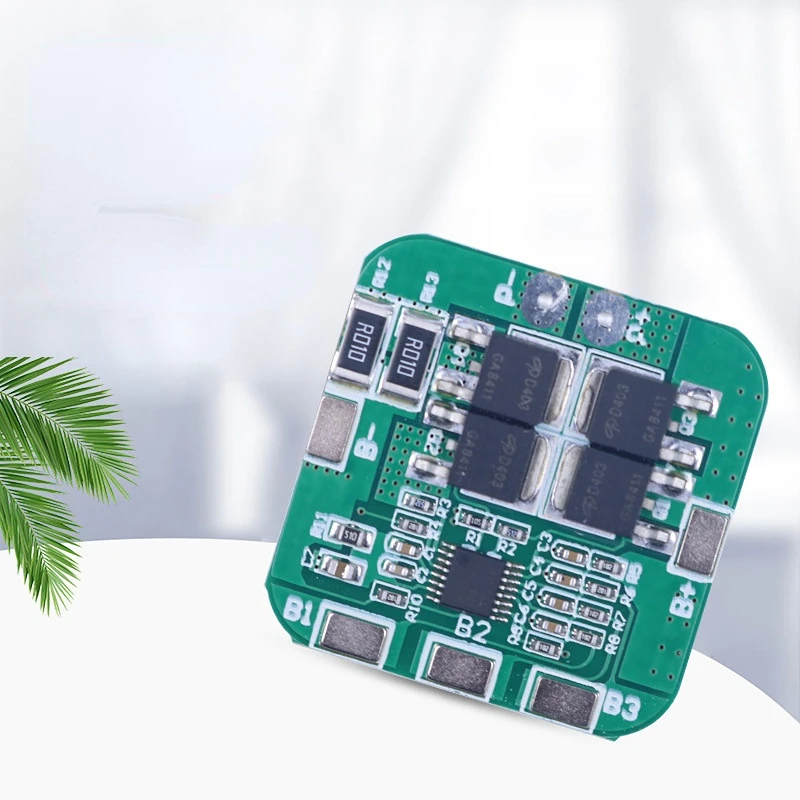 Circuits 4S 14.8V / 16.8V 20A Peak Liion BMS PCM Batteris Protection Board BMS PCM för litium LICOO2 LIMN2O4 18650 Li Batteri