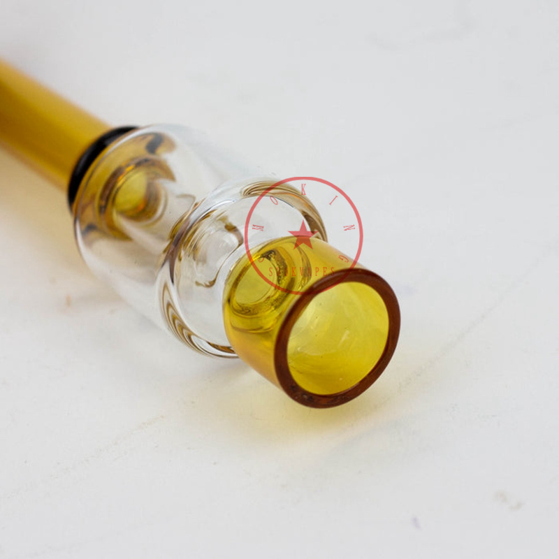 Nieuwste roken kleurrijke pyrex glazen pijpen filter handpipes sigarettenhouder