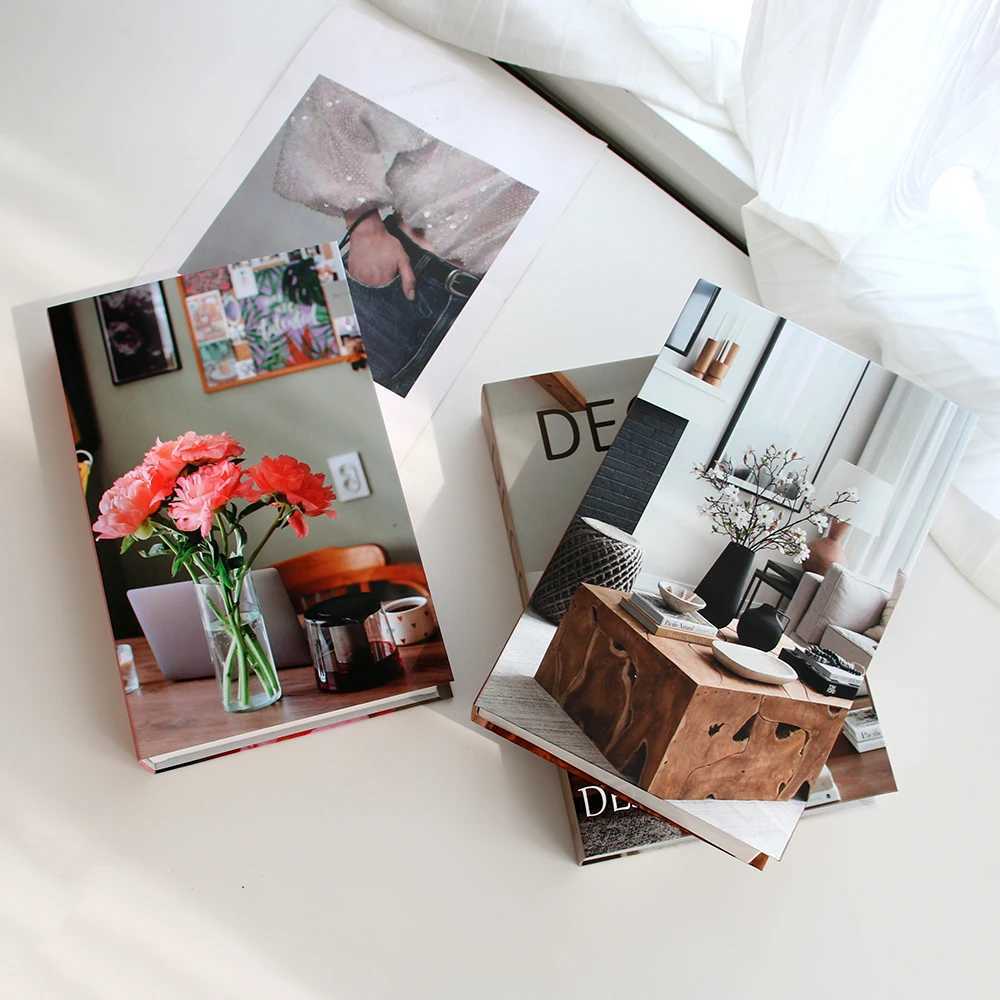 Decoratieve objecten Figurines Openable Fake Books salontafel Remote Control opbergdoos woonkamer decoratie boek hotel slaapkamer studie pop boeken cadeau d240424