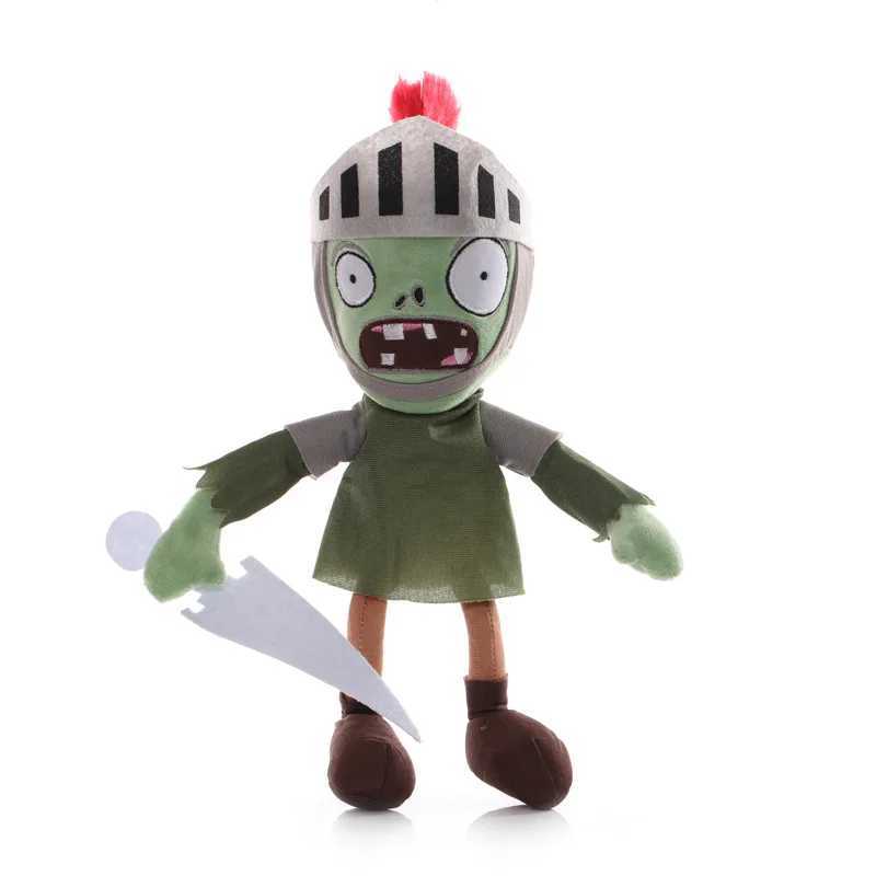 Pluche poppen 41 stijl 30 cm zombies gevulde pluche pop speelgoed pvz zombie conehead zombie cartoon game cosplay anime figuur kinderen geschenken t240422