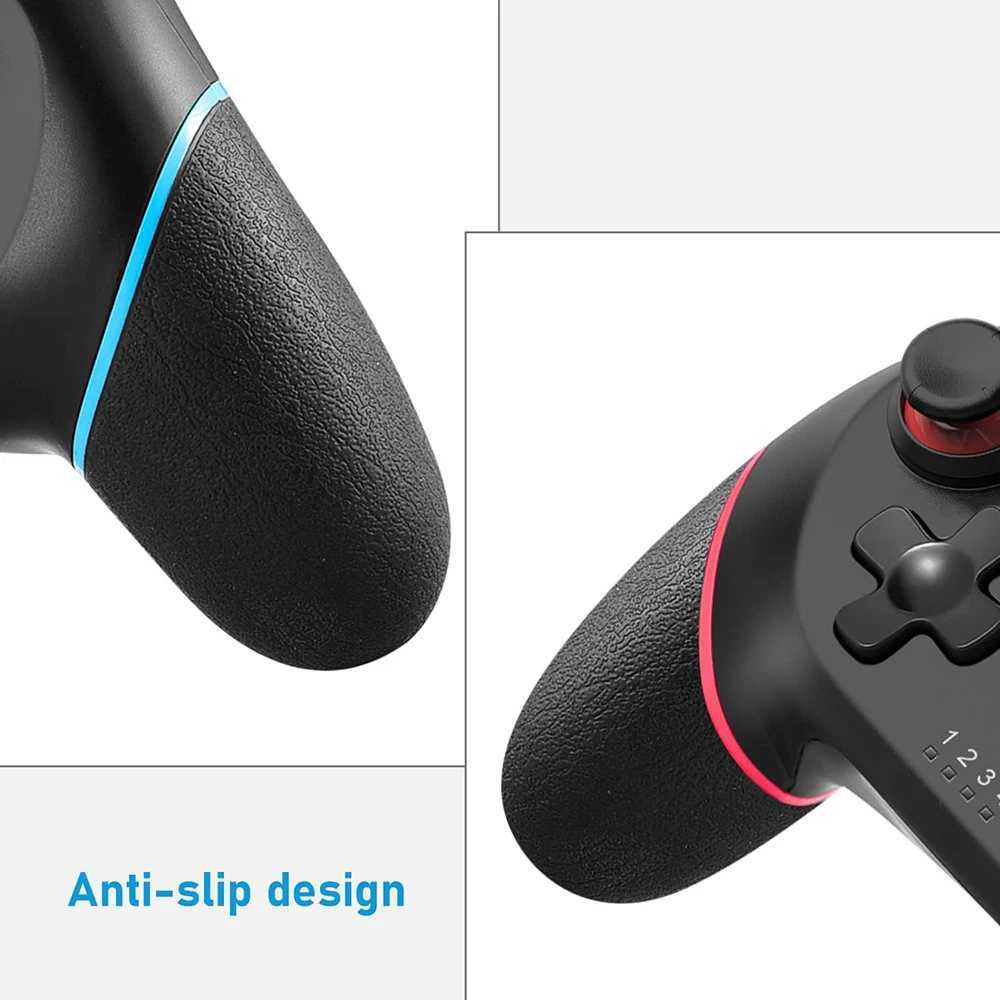 Kontrolery gier joysticks kompatybilny z Bluetooth kontroler bezprzewodowy dla przełącznika/NS Lite/NS OLED Gamepad Control dla joysticka z Android PC z 6-osiową D240424