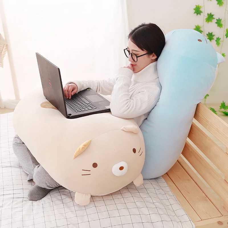 Фаршированные плюшевые животные 30 см Анимация Sumikko Gurashi Plush Toys Cartoon Cloonk Pollow Мягкая подушка лучшие подарки для детей, детка