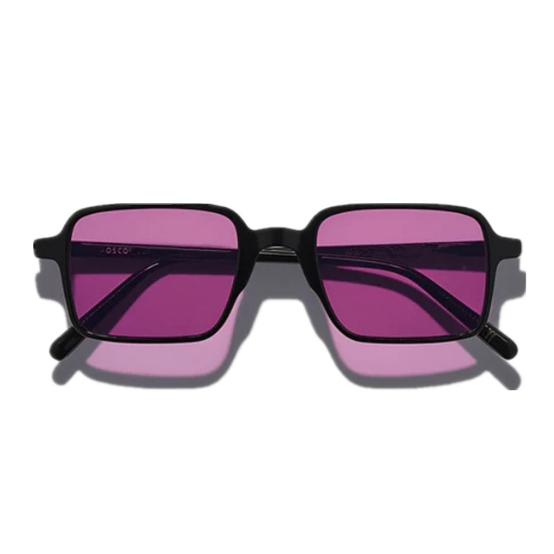 Nouvelle lunettes de soleil Tint de hipster Concise Square UV400 Unisexe légèrement unisexe MOS FILLRIM Fullrim pour prescription 50-21-145 Case de conception complète des lunettes