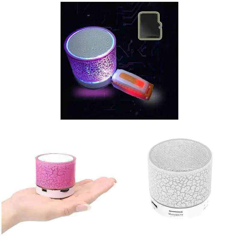 Portabla högtalare Portable Wireless Caixa de Som Mini Bluetooth Speaker Music Sound Box Blutooth för Subwoofer Bocina System Mp3 Player Handsfree D240425