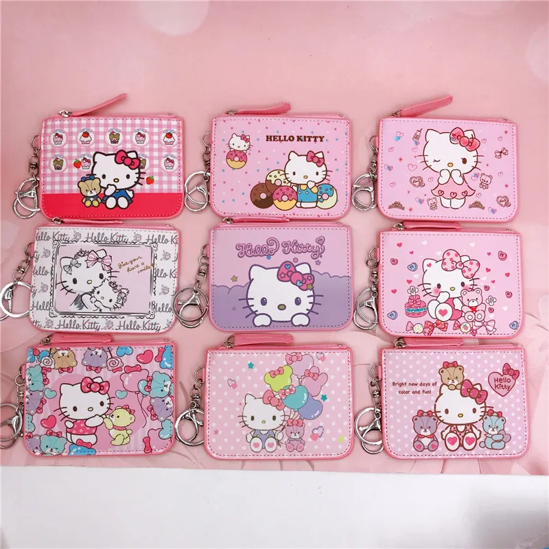 PC Cartoon Pacha Dog Coin Purse I.D. Holder With Keychain Student School Card Meal Cards Case Holder UPS