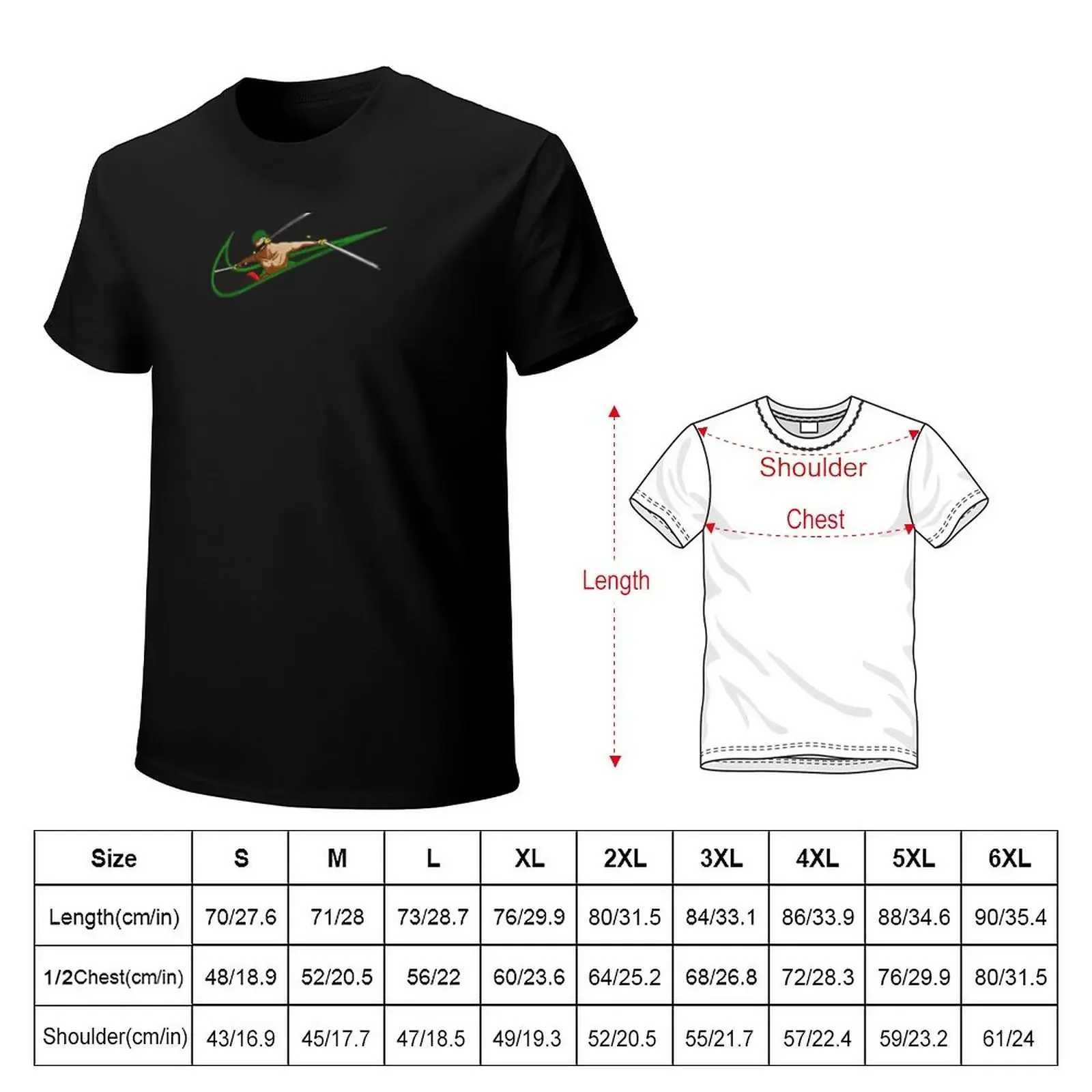 T-shirt d'anime Polos Roronoa Zoro