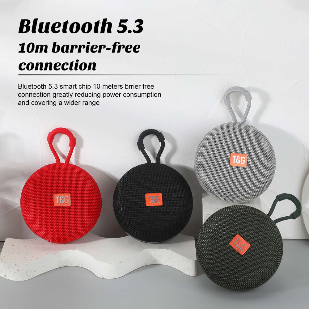 TG352 Taşınabilir Bluetooth Hoparlörler Açık Binicilik Tırmanış Mini Müzik Kutusu Oynatıcı Ses Subwoofer Destek USB/TF Kartını