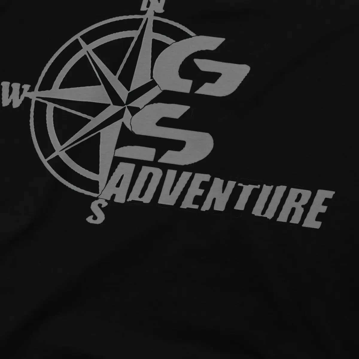 Camisetas masculinas GS Motocicleta Aventura Camista Gráfica Crewneck Tshirt Polyester Streetwear T240425