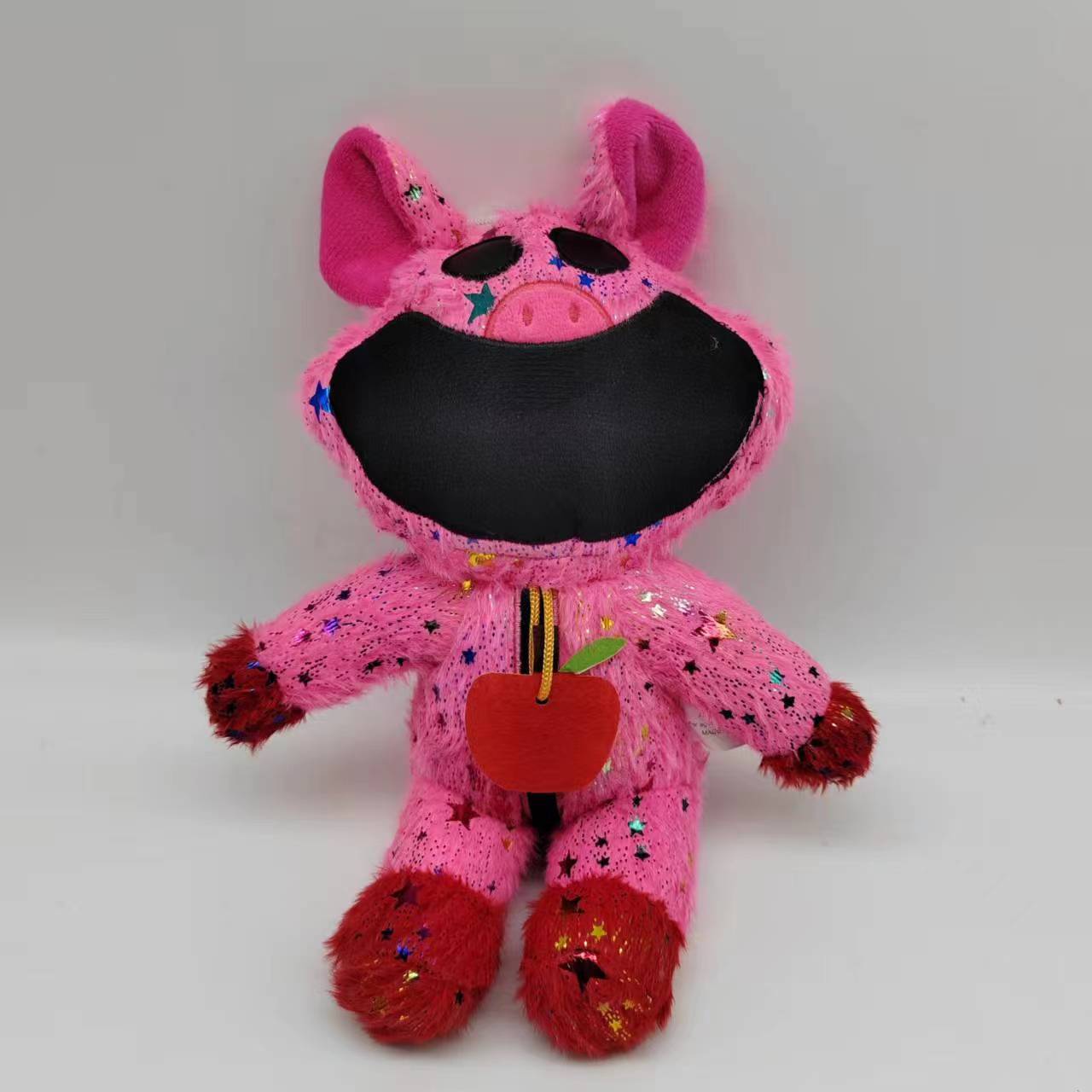 Creative smiling critters hot stamping version horror smile plush doll Bobby plush toy wholesale