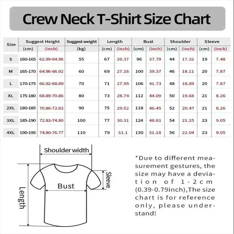 Men's T-Shirts 2023 T-shirt Summer New Fashion Mens English Letter Printing Pattern Casual Loose Street Fitness High Quality Cotton TopL2404