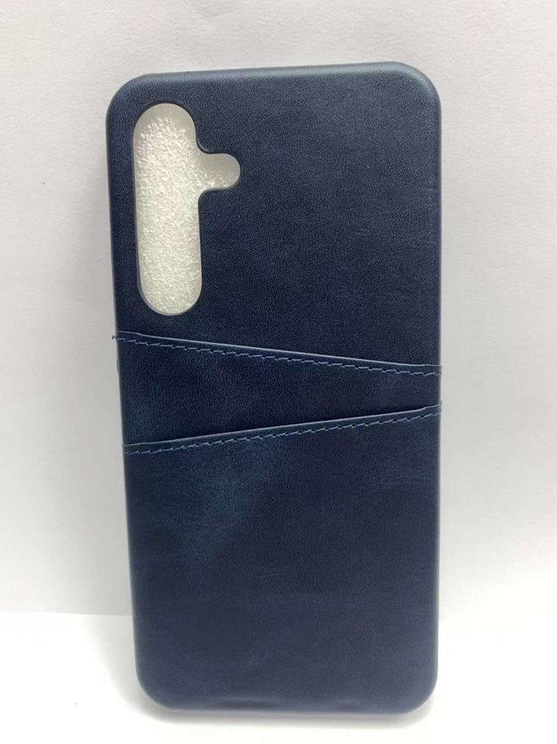 S24 Credit Id Carte Pocket Pu Leather Back Back pour Samsung S24 Ultra S24 Plus A15 A35 AHARD PLY SLOTS BOX SLOT MEN MOBILE THELLE MOBILE TÉLÉPHONE COUVERT