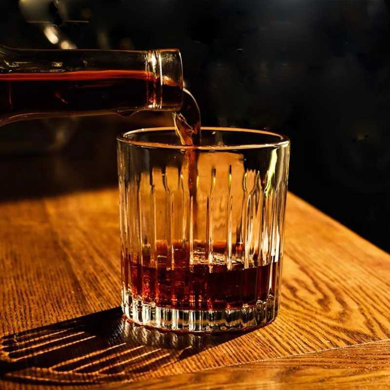 Tumblers 300 ml europeisk stil transparent whisky glas vin cocktail shot vodka öl glas cup bar sprit muggar h240425