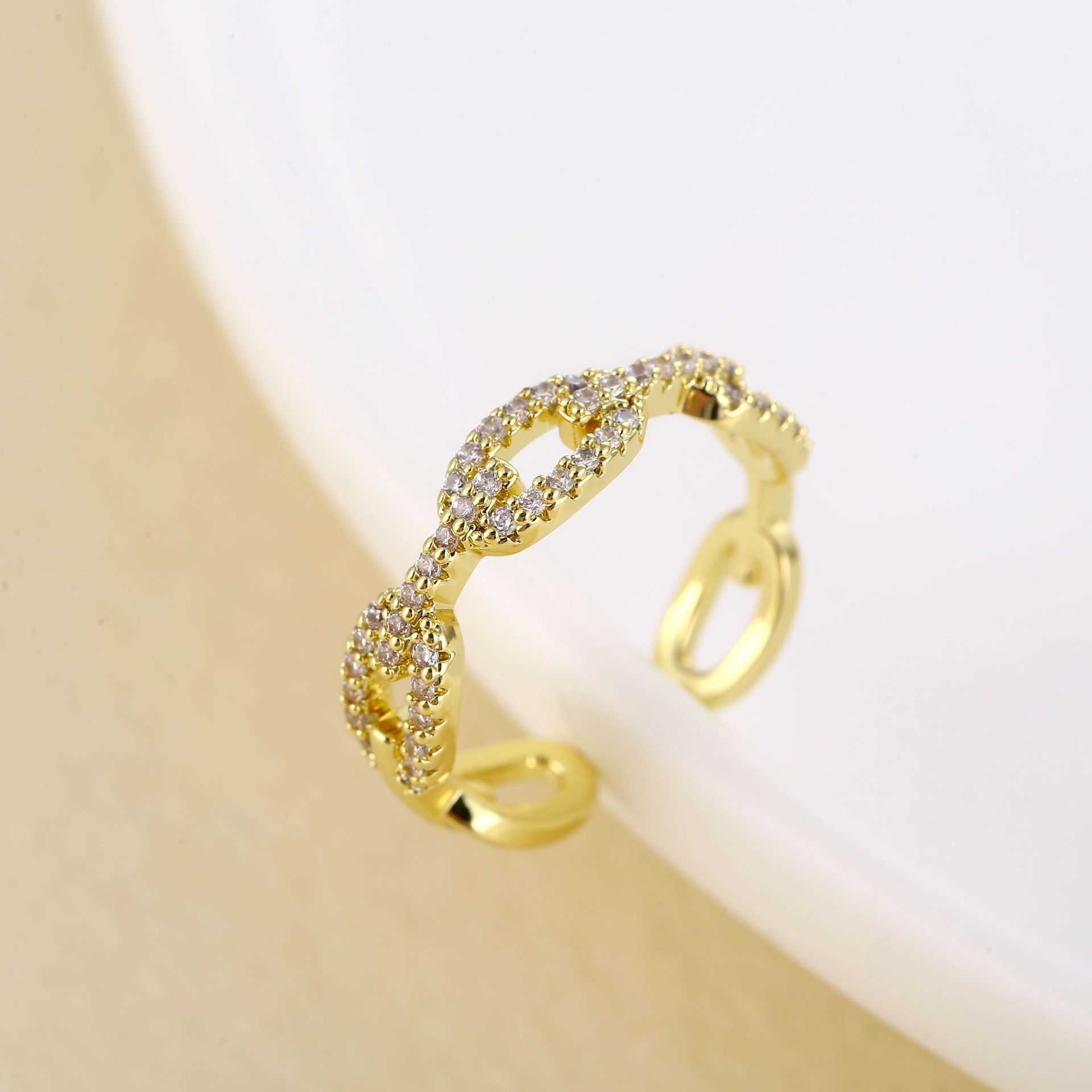 Красивый и стильный модный дизайн класса Full Diamond Fashion Finger Rings с оригинальными кольцами Heemrs