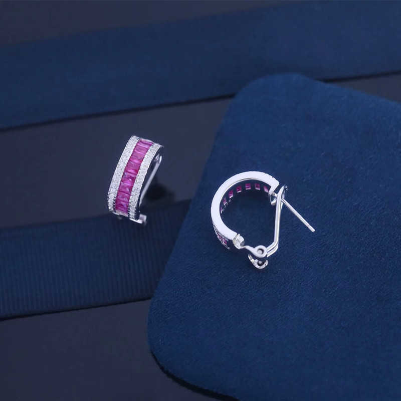 Moda proste kolczyki ttifeeny wszechstronne srebrne kolczyki S925 dla kobiet z prostym i chłodnym stylem jako prezent w Walentynki