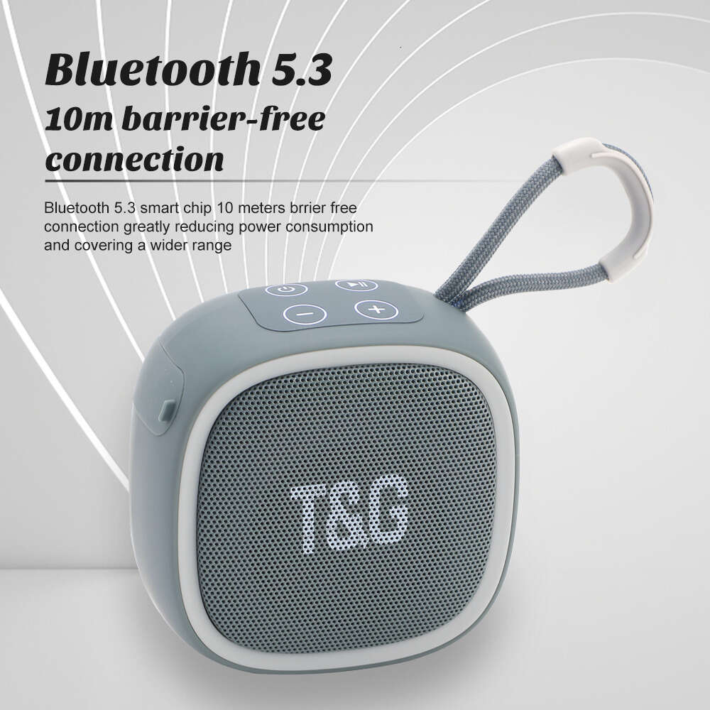 Utomhuscykel ridning tg659 bärbar bluetooth högtalare tws trådlös mini bas fm radio soundbar boombox vattentät högtalare