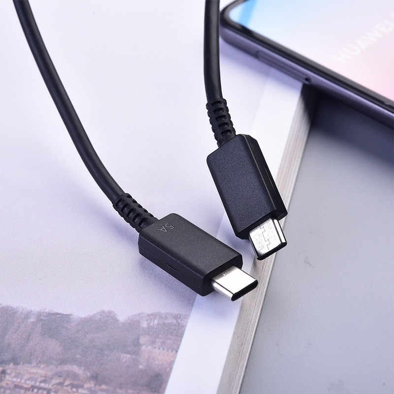 45W Super szybki szybki ładunek PD USB-C WALL TALL SHARGER EU US Power Adatper 5A C-C Kabel dla Samsung S20 S22 S23 Utral Note 20 z pakietem detalicznym