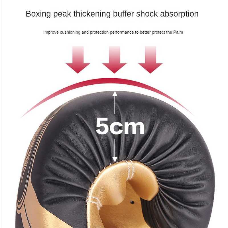 Profesjonalne rękawiczki bokserskie dla dorosłych mężczyzn i kobiet Sanda Fighting Training grube wsparcie stawów z piaskiem taekwondo dla karate 240424