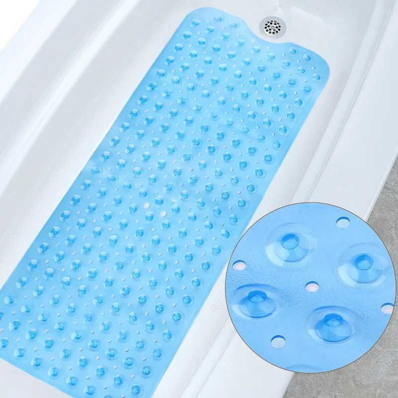 Bath Mats Large Bath Mat Bath Tube Shower Safety Mat Bathroom Baby Care Carpet Non Slip Bathroom Rug Massage Foot Mat Bathroom Accessories