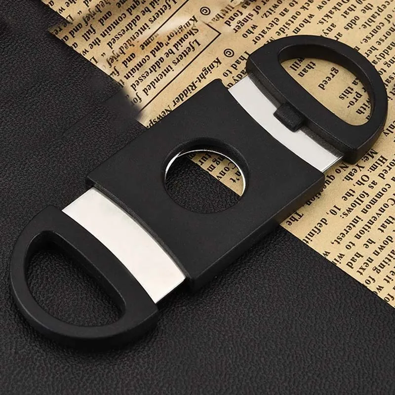 Cigar Cutters Brand Stainless Steel Metal Puncher Cutting Classic Cigar Scissors Gifts Smoking Accessories Wholesale Portable Cigar Cutter