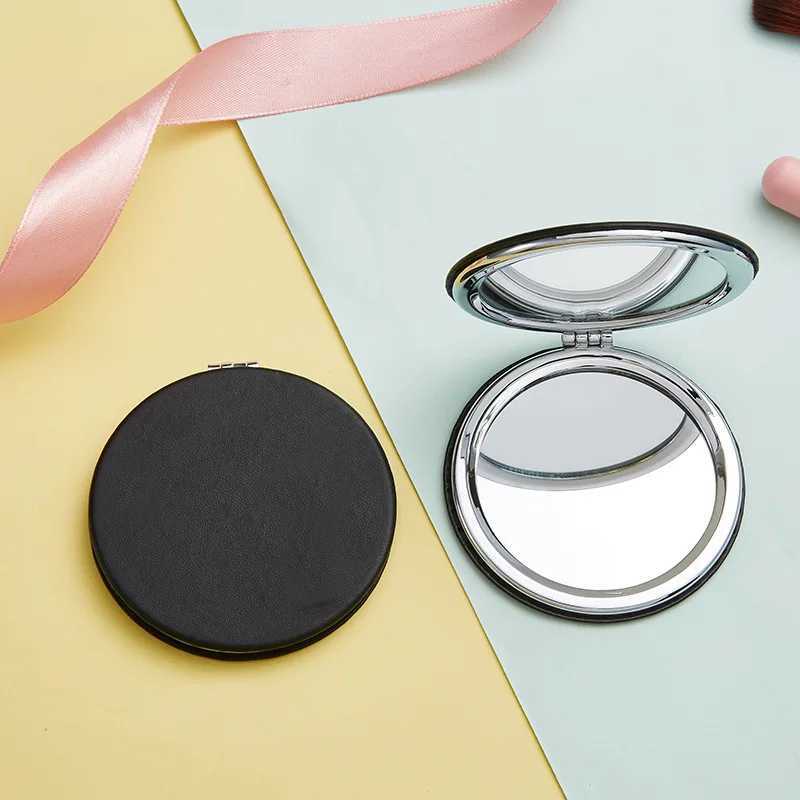 Mirrors Portable Makeup Mirror Magnify Foldable Double Pocket Small Makeup Mirror Handheld Beauty Mirrors Travel Beauty Cosmetic Tool