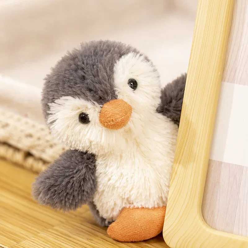 Animais de pelúcia de pelúcia 15 cm Kaii pinguim brinquedos de pelúcia fofos bonecos de utensílios de pinguim de pinguim de pinguim para crianças Presente de aniversário do dia dos namorados
