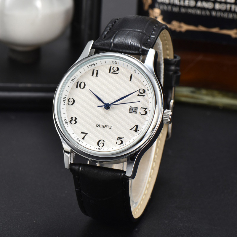 Designer Watch Watchs Version originale de haute qualité, Large Brand Quartz Watch Watch en acier inoxydable, imperméable, numérique, luxueuse montre haut de gamme avec boîte