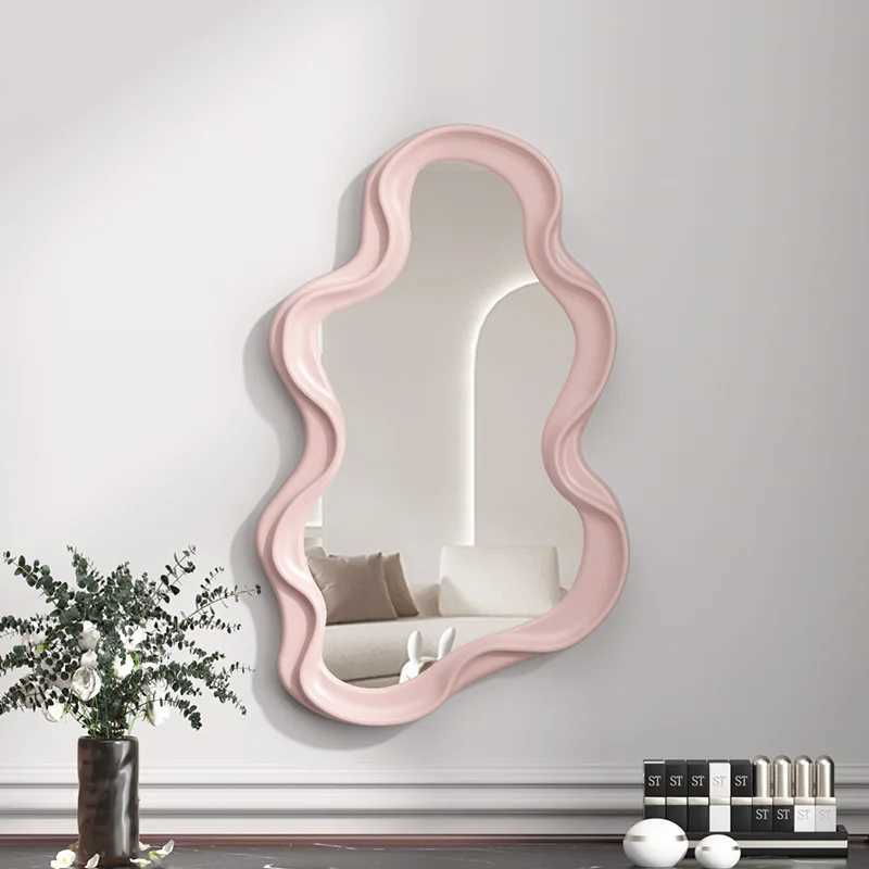 Mirrors Wall Mirror for Bedroom Bathroom Kawaii Makeup Mirror House Decoration Living Room Decoration Home Decor Wholesale