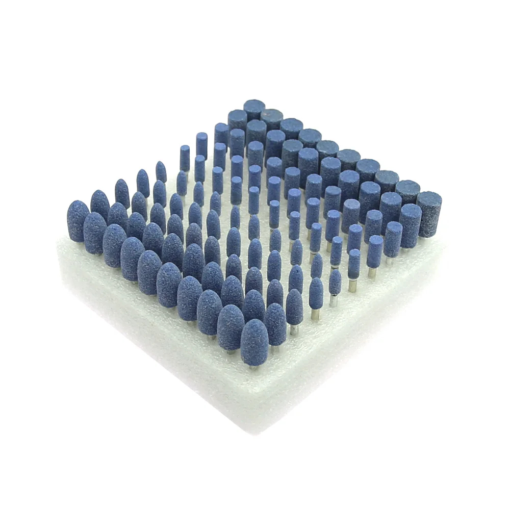 /box 4-10mm Premium Quality Ceramic Mounted Point Medium Polishing Stone for Metal Deburring Mold Dressing