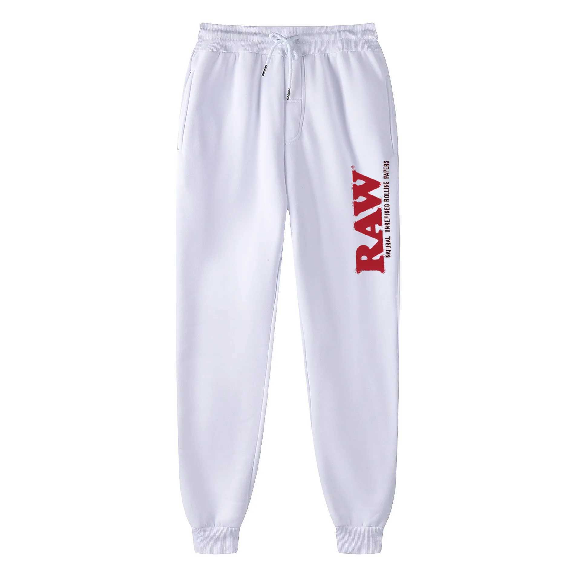 Męskie spodnie surowe nowe spodnie mężczyźni marka men joggery spodnie dresowe spodnie swobodne moda mężczyźni pantn homme jogger hombre strtwear Pants t240425