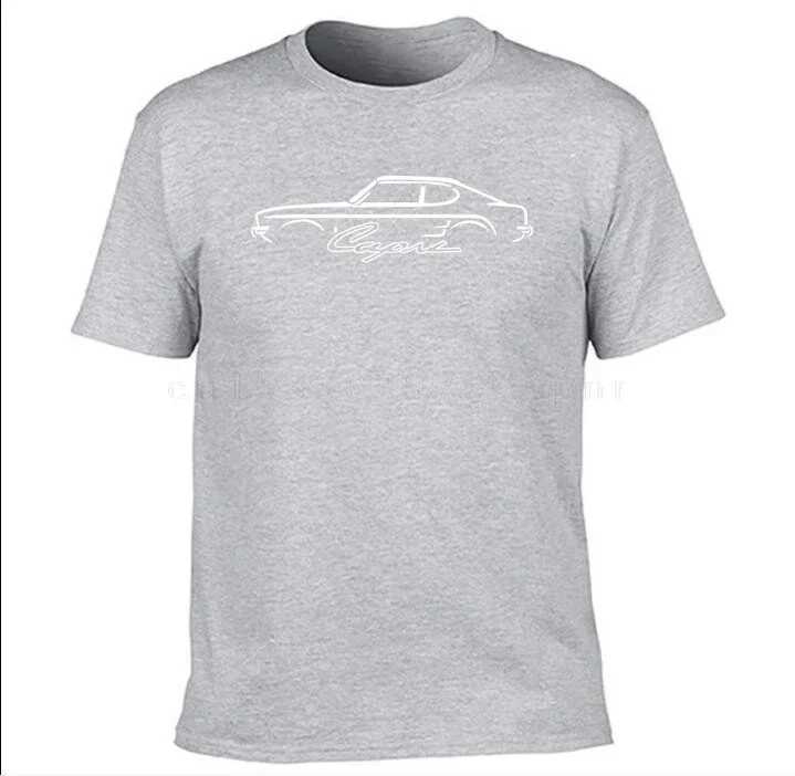 Men's T-Shirts Ford CAPRI MK1 Inspired Classic Car Printed T-Shirt 2024 New High Quality Fashion Trend 100% CottonL2404