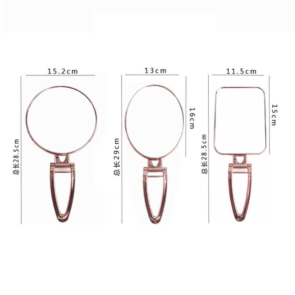 المرايا 3x مكياج مكياج مكياج مرآة مكياج مزدوج الماكياج مرآة مرآة مرآة مرآة مرآة مستحضرات التجميل 3 أنماط