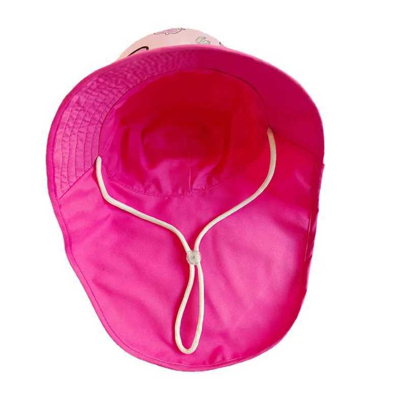 Chapeaux de caps Nouveau chapeau de seau pour bébé d'été pour garçons filles dessin animé childrens pêcher