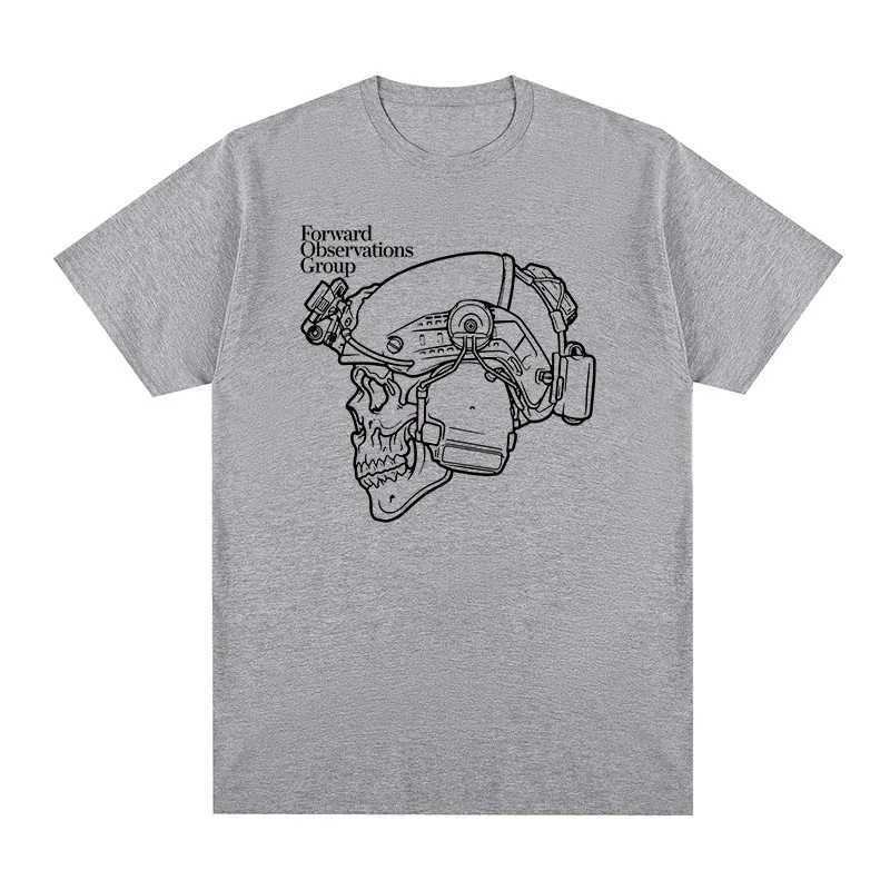 Heren t-shirts t-shirt de algodo para huizen e mulheres t-shirt clssico com um ontwerp do esqueleto n h240425