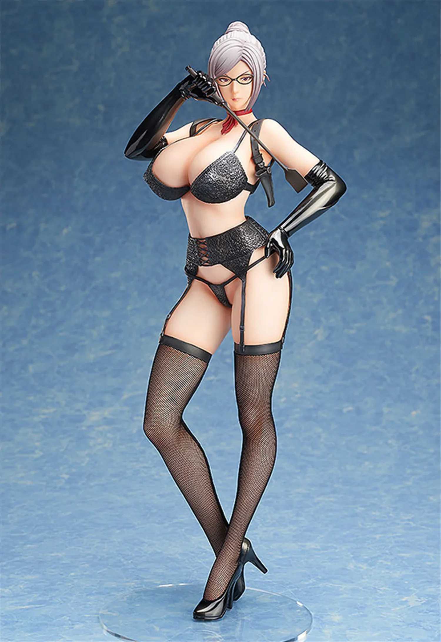 アクションおもちゃの数字41cm kangoku gakuen shiraki meiko b-style pvcアクションフィギュアセクシーなカットガールアニメモデル人形コレクションギフトおもちゃ