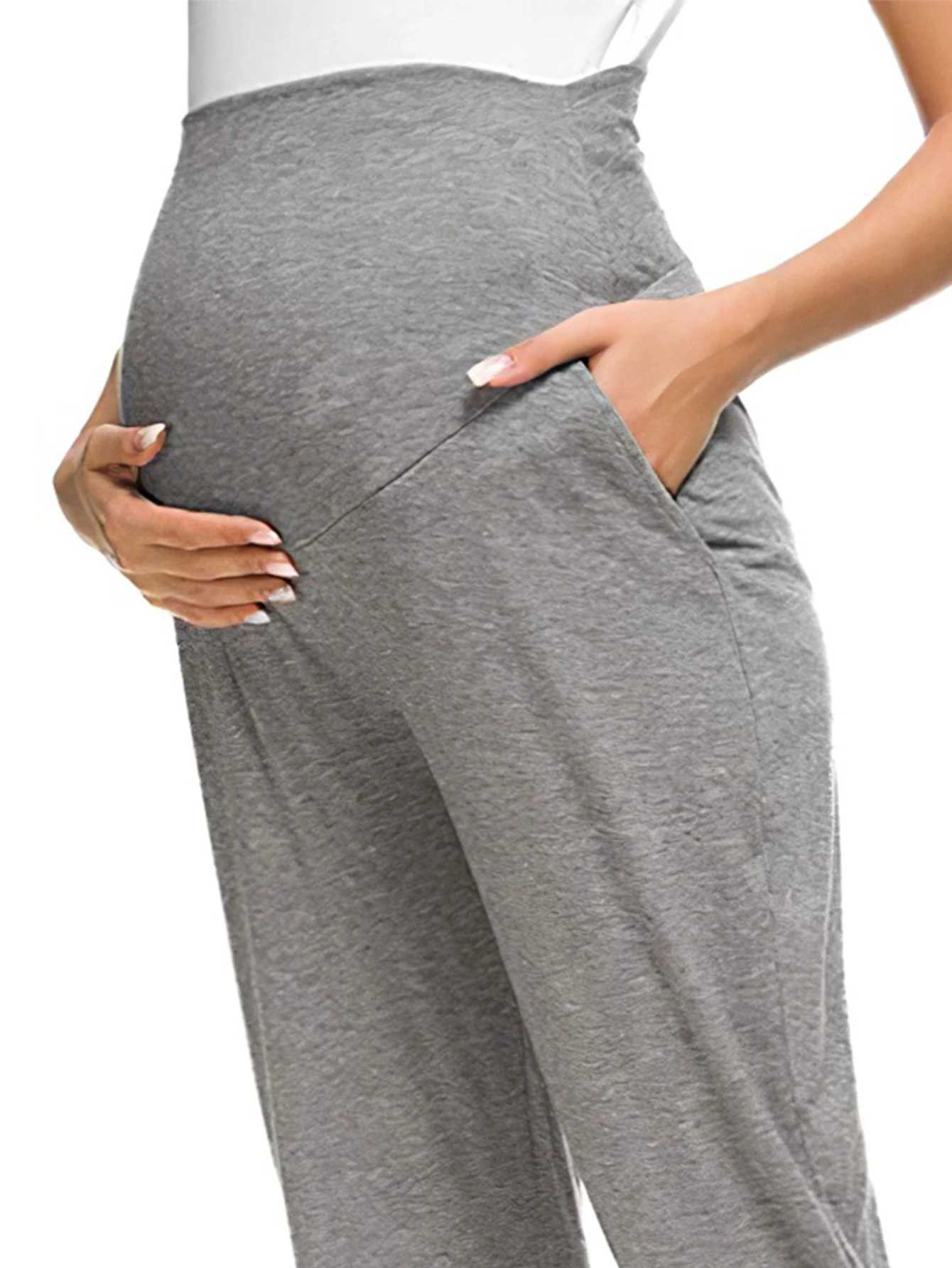 Maternity Bottoms Womens New Product Pregnant Womens Pants Yoga Sports Pants Cross border Yoga for Women in Europe and AmericaL2404