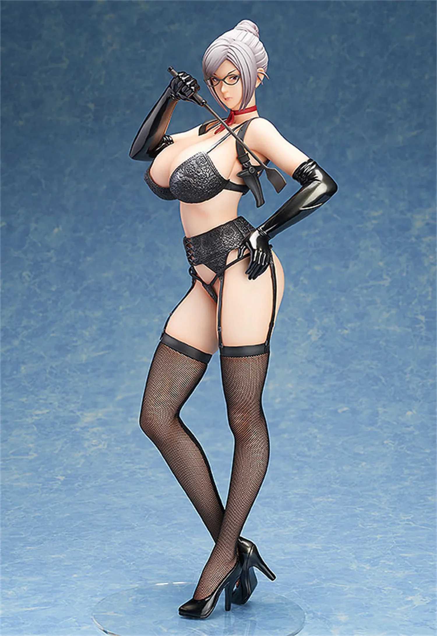 アクションおもちゃの数字41cm kangoku gakuen shiraki meiko b-style pvcアクションフィギュアセクシーなカットガールアニメモデル人形コレクションギフトおもちゃ