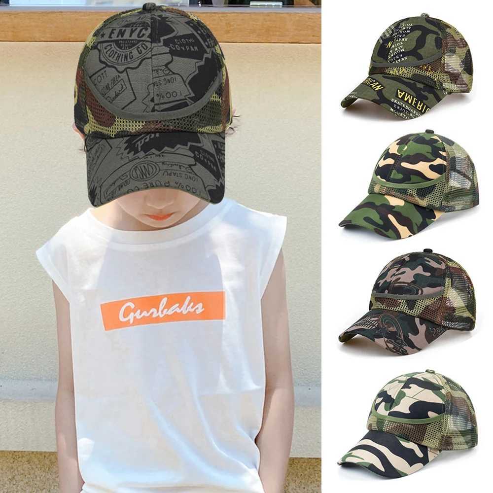 모자 모자 3-9 년 어린이 캡 여름 가을 모자 힙합 모자 모자 모자 베이비 소년 메시 야구 모자 어린이 모자 모자 D240425