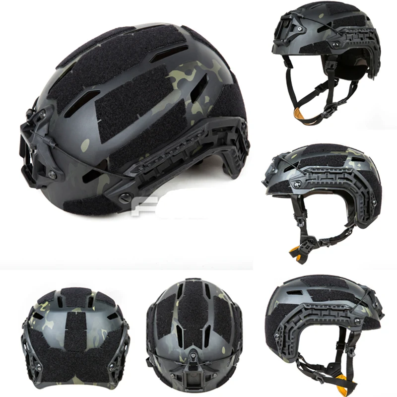 Sicurezza Nuova mimetica mimetico a airboso caiman casco ballistico grigio casco da arrampicata grigia mc mcbk rosso aor2 typ