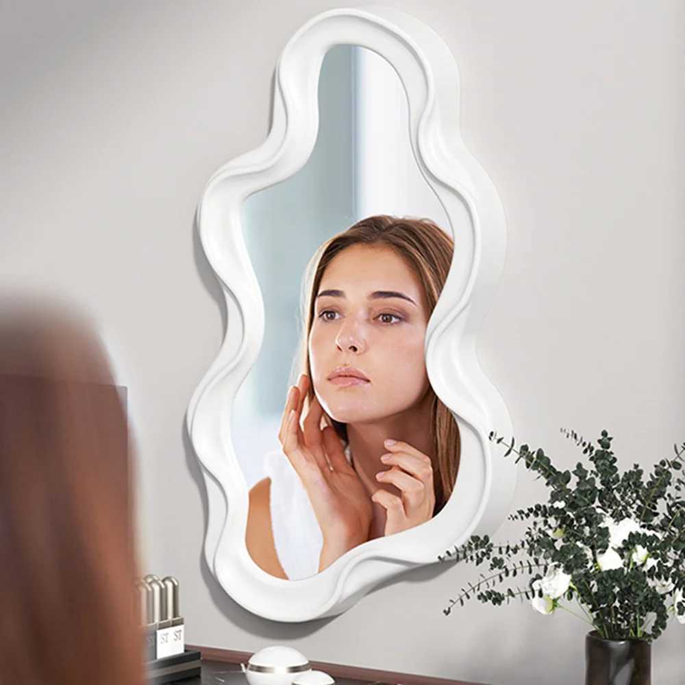 Mirrors Wall Mirror for Bedroom Bathroom Kawaii Makeup Mirror House Decoration Living Room Decoration Home Decor Wholesale