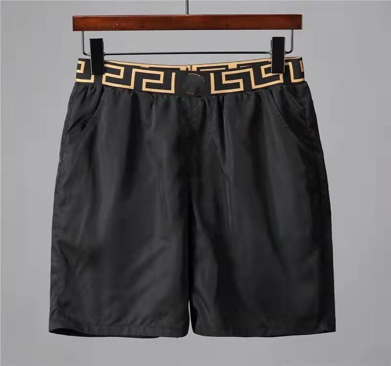 Shorts maschile designer maschile casual oversize estate marca alla moda uomini pantaloni da spiaggia seta ghiacciata